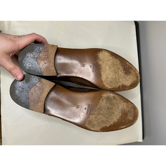 Mario Bruni vintage leather oxfords brown - Picture 7 of 7